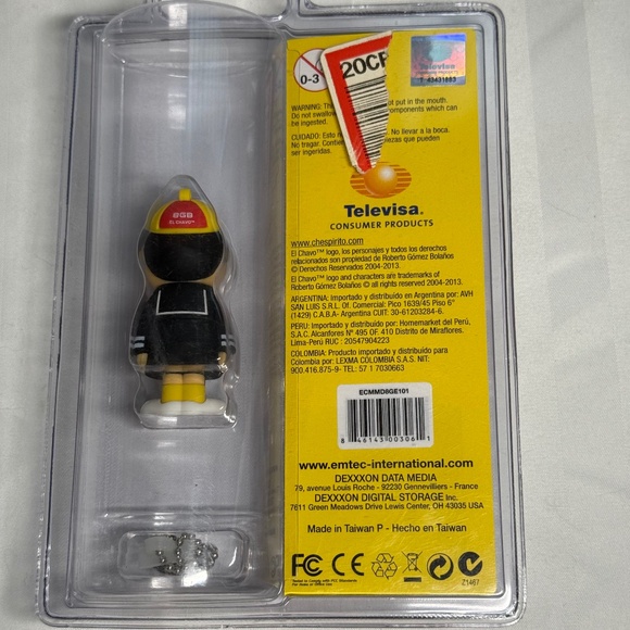 The Iconic "El Chavo’s Friend Quico" 8GB Flash Drive - Picture 2 of 4
